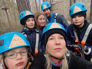 Familjen Ny, testfamilj för resor, äventyr, barnsemester och familjesemester