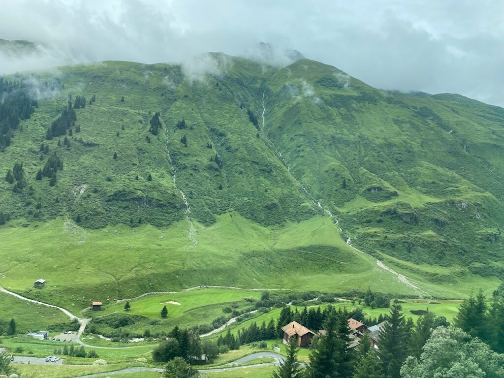 Tågresa i Schweiz